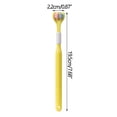 thumbnail image 2 of DPTALR Adult Three-sided Toothbrush Men And Women Clean Soft Bristle Toothbrush Adult Toothbrush, 2 of 2