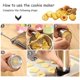 thumbnail image 4 of Prensador De Galletas, Conjunto De Pistola De Prensa De Galletas, Fabricante De Galletas Con 20 Discos Y 4 Puntas De Glaseado Para Hornear En La Cocina Diy Speravity HA022000-00, 4 of 7
