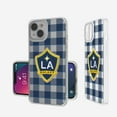 thumbnail image 4 of LA Galaxy iPhone Plaid Design Clear Case, 4 of 7