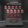 thumbnail image 4 of Reproductor MP3 Innioasis Y1 con Bluetooth, vídeo y 32 GB - Negro, 4 of 7