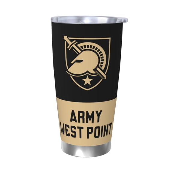 Army West Point Car Coffee Cup Stainless Steel Vacuum Insulated Travel Tumbler Reusable Cup