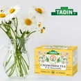 thumbnail image 2 of Tadin Chamomile Herbal Tea. Soothing Sleep Aid. Improves Digestion. High in Antioxidants. Caffeine Free. 24 Bags. 0.84 oz. Pack of 6, 2 of 6