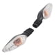 thumbnail image 5 of 12V Motorcycle Turn Signal Light Orange Red Light High Brightness Blinker Indicator Lamp Replacement for DUCATI Monster Streetfighter Transparent, 5 of 5