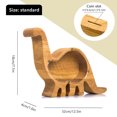 thumbnail image 2 of Hucha De Madera Dinosaurio Caja De Almacenamiento De Dinero Animal Personalizado Caja De Efectivo De Madera Moneda Regalo Para Ni帽os Ni帽as Adultos, 2 of 7