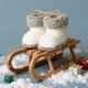 thumbnail image 2 of Ornamentos de Navidad Blancos 10x8.5x7.5cm / 3.9x3.3x2.9In Colgante de Peluche, 2 of 7