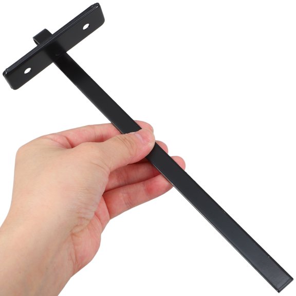 NICEXMAS Adjustable Rip Fence Circular Saw Fence Metal Black 2PCS for DIY Projects