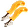 thumbnail image 1 of EXHUMKY 2Pcs Yellow Staple Remover Tool with Physics Lever Design for Upholstery and Carpet, 1 of 6