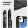 thumbnail image 7 of FJLBDE Case for iPad Air 13 Inch M3 2025 / M2 2024 12.9 inch (3rd/4th Gen), 360 Rotating Stand iPad Protective Case Cover with Auto Wake/Sleep, Blue, 7 of 7
