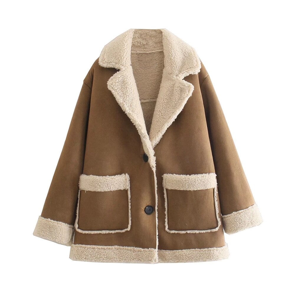 Veste laine mouton sale