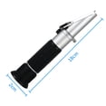 thumbnail image 2 of Hand Held Refractometer For Sugar Beer 0-32% Refractometer ATC Refractometer ,Accurate Measurement, 2 of 6