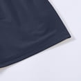 thumbnail image 5 of Karoyedx Toddler Boys Shorts Boy's Cargo Shorts Kids Athletic Basketball Bermuda Elastic Waist Sweat Shorts with Pockets Navy Size,8-9 Years, 5 of 8