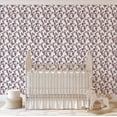 thumbnail image 7 of S4sassy Removable Nature-inspired Waterproof Wall Wrap, Wallcover, Midnight Blossom Print Contact Paper for Walls, Cabinets, and Dresser, Self Adhesive Vinyl Wallpaper Roll- Purple (25"x240" inch), 7 of 7