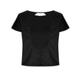 thumbnail image 5 of Livrdious Womens Short Sleeve Workout Shirts Open Back Tops Loose Fit Casual Yoga Athletic Gym Tee with Cutout, Oversized Activewear, 5 of 7