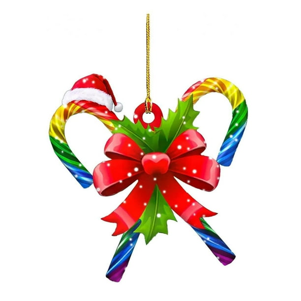 Regalo de Navidad para ella Regalo para Navidad Colgante de madera Decoración de árbol de Navidad Wmkox8yii fhajkh5343
