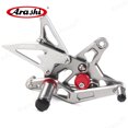 thumbnail image 5 of Arashi (Version 2.0) Rearsets for Kawasaki Ninja ZX6R ZX636 2018 - 2023 Motorcycle Accessories Adjustable Footrests Foot Pegs ZX-6R ZX-636 Gray 2019 2020 2021 2022, 5 of 6