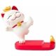 thumbnail image 1 of Lovely Charm cat Resin Mobile Phone Bracket, Valentine's Day, Christmas Season, Birthday, The Best Gift (Charm cat Kick Mobile Phone Bracket), 1 of 5
