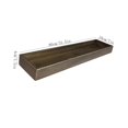 thumbnail image 2 of Bandeja rectangular de acero inoxidable martillado for paisajismo de plantas de interior y exterior, 2 of 7