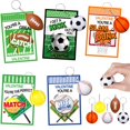thumbnail image 1 of Juego de tarjetas de San Valentín, llavero y bolsa para niños (paquete de 30), 1 of 7
