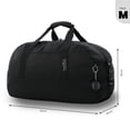 thumbnail image 4 of TOTTO Maleta Deportiva - Bolsa de Viaje | Mediana | con Asa y Correa de Hombro Removible ACTIVE M negro M, 4 of 6