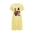 thumbnail image 5 of TMOYZQ Nightgowns for Women Spring Summer Sleepshirts Short Sleeve Cute Print Nightshirt Tshirt Night Gown Casual Sleepdress Comfy Nightdress on Clearance, 5 of 5
