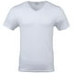thumbnail image 5 of Pack de 6 camisetas de hombre Gildan G1103 cuello en V blancas, talla grande, 5 of 6