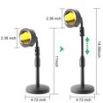 thumbnail image 5 of Sunset Projector , Rainbow Floor Stand Modern Projection for Party Movie Cinema Theme Bedroom Decor, 5 of 5