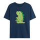 thumbnail image 1 of Camiseta de manga corta con estampado de dinosaurio y cuello redondo para hombre Pompotops oipoqjl33478, 1 of 4