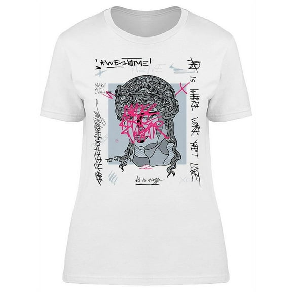 Dionysus Sculpture T-Shirt Women -Image by Shutterstock, Female x-Large