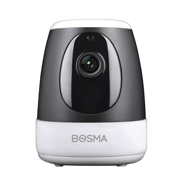 Bosma XC 360 Pet Camera, Full HD WiFi Indoor Security Camera, 360 View and Super Wide Angle, Two-Way Audio and Video, Night Vision, Motion and Sound Detection, Local Storage, Easy Installation
