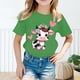 thumbnail image 2 of Playeras Negras Para Hombre Algodon, Camiseta De Manga Corta Con Cuello Redondo Y Estampado A La Moda Para Niñas Y Niños, Camiseta Holgada De Verano, Camisetas Casuales, 2 of 4