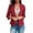 Red, variant on Women's Coats, Jackets & Vests Irregular Short Sleeved Cardigan Fashion Tops