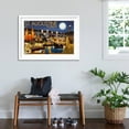 St. Augustine, Florida Night Scene Art Print by Lantern Press