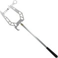 thumbnail image 1 of LEEYNEER Telescoping Automatic Boat Dock Hook Stainless Steel Dock Hook Cable Wire Guider Ship Parking Tool Multi-Function Alloy Telescopic Mooring Rope Threading Hook  Stainless Steel Do, 1 of 5
