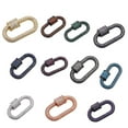 thumbnail image 4 of BrowQuartz Rhinestone Clasp Fashion Festival Party Wedding Jewelry Necklace Choker DIY Decorative Finding Art Crafts for Woman Green, 4 of 6