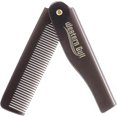 thumbnail image 1 of 1pcs Folding Comb Men's Tortoiseshell Finish, 1 of 5