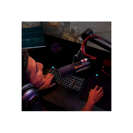 Logitech - Yeti Studio Supercardioid Active Dynamic XLR Broadcast Microphone for Gaming