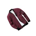 thumbnail image 2 of FAROOT Men's Bomber Jackets Solid/Contrast Color Stand Collar Long Sleeve Zip Front Coat, 2 of 6