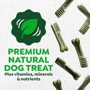 Greenies Original Flavor Adult Natural Dental Dog Treats Large Size, 6 oz Pack (4 Count)