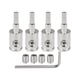 thumbnail image 1 of 4 Piezas Coche Estereo Alimentación o Tierra 4 a 8 Calibre Cable Reductor Adaptador, 1 of 6