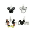 thumbnail image 2 of (2 pack) Disney Mickey Mouse Silver-Tone Love Charm 4-Piece Set with Enamel, 2 of 5