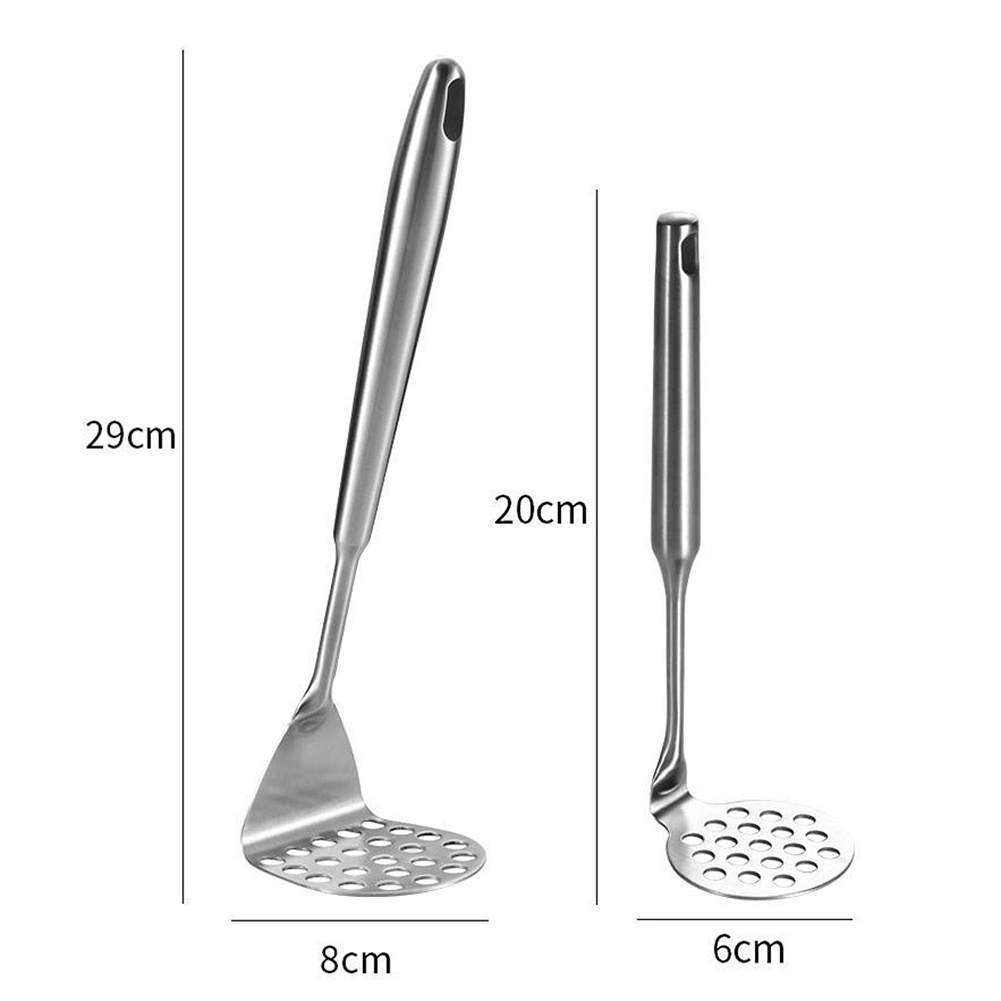 Potato Masher, Stainless Steel Potato Masher Vegetable Masher, Food
