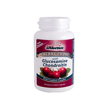 Fruit Advantage Complexe Cerise Prime Joint confort avec Glucosamine chondroïtine - 90 Gélules