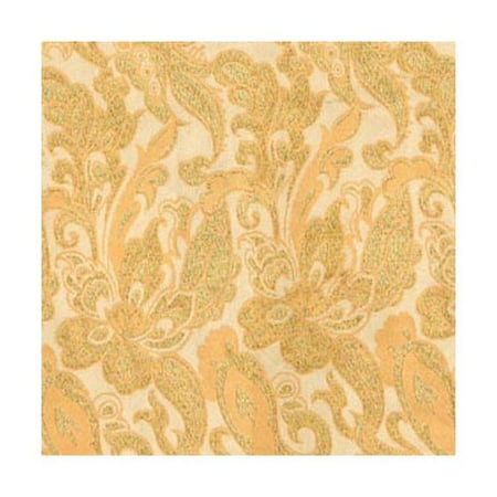 Paisley Brocade, Ivory/Gold