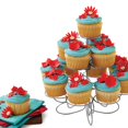 thumbnail image 5 of Wilton Support à Cupcakes 'N More Petit - Support à Dessert en Métal, 5 of 5