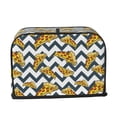 thumbnail image 6 of Toaster Covers 2 Slice, Cute Pizza Wavy Lines Waterproof Bread Machine Cover Fits for Standard 2 Slice Toasters, Home Decor Toaster Protection with Hanging Rope, 6 of 7