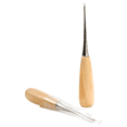 thumbnail image 4 of 10Pcs Leather Sewing Awl with Wood Handle Leather Craft Awl Tools Leather Sewing Awl for Leather Working, 4 of 5