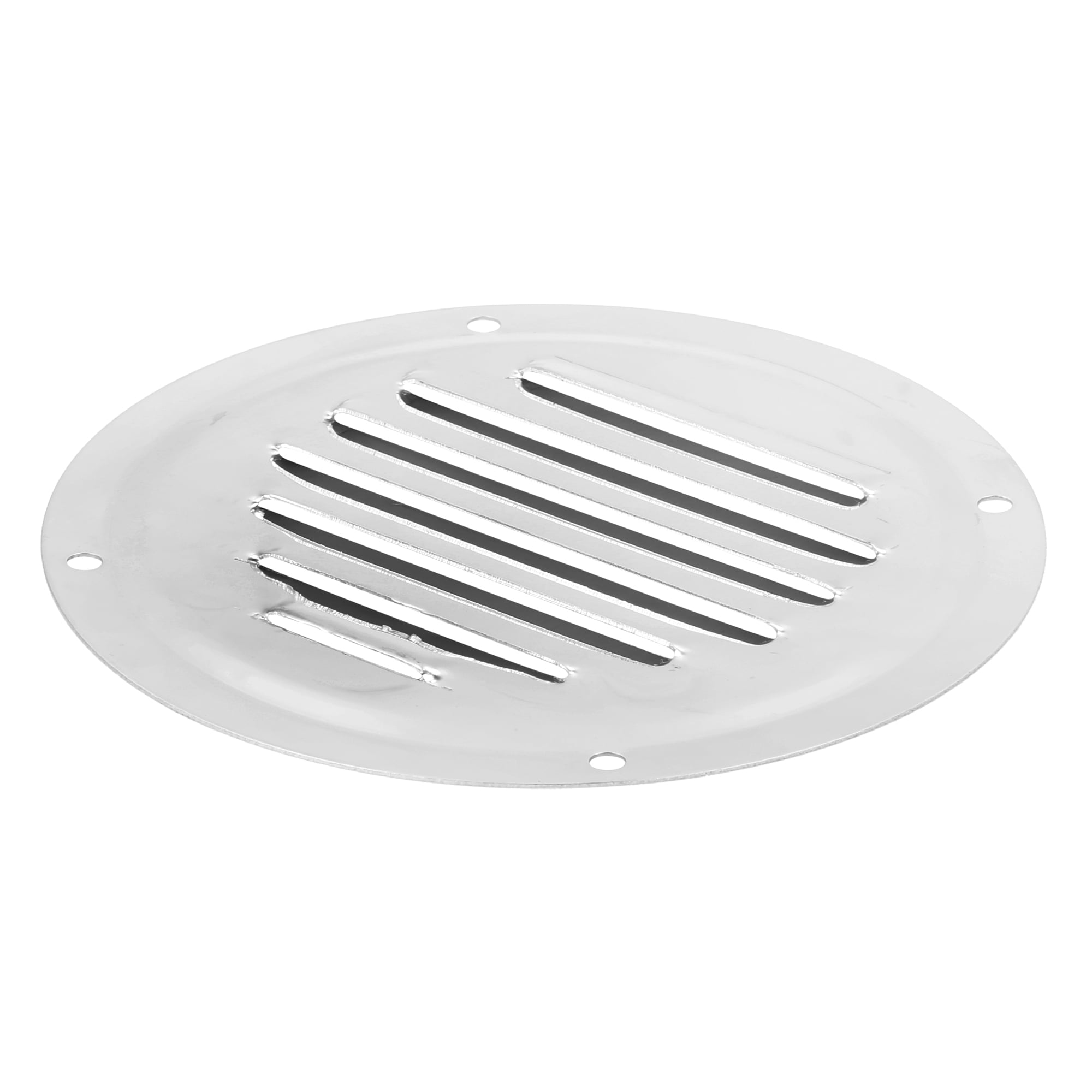 Unique Bargains 2pk 5 Inch Round Marine Boat Louvered Ventilation Vent Venting Panel Cover