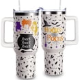 thumbnail image 1 of Hocus Pocus Tumbler 40oz Witch Tumbler With Handle Lid and Straw-Stainless Steel Insulated Travel Coffee Cup, 1 of 6
