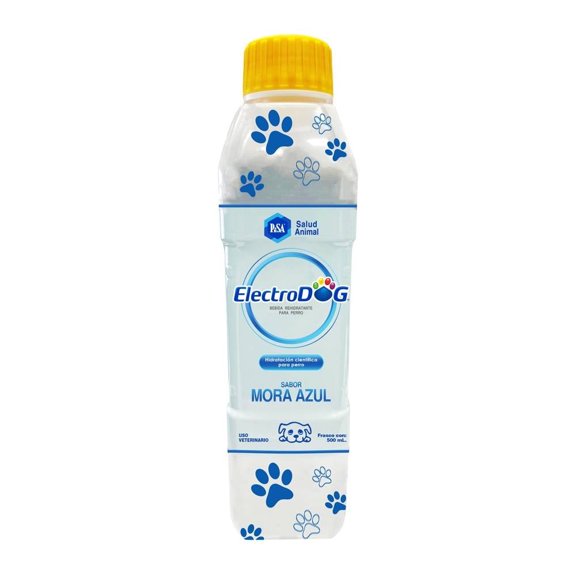 Electrolitos para Perro Electrodog Sabor Mora Azul 500 ml