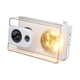 thumbnail image 3 of Altavoz inalámbrico transparente con pantalla LED y despertador. Blanco, 3 of 9